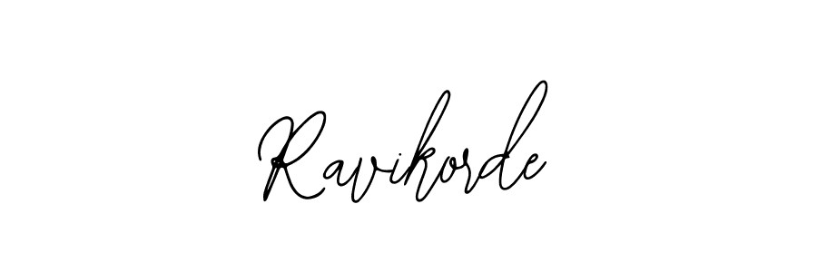 Ravikorde stylish signature style. Best Handwritten Sign (Bearetta-2O07w) for my name. Handwritten Signature Collection Ideas for my name Ravikorde. Ravikorde signature style 12 images and pictures png