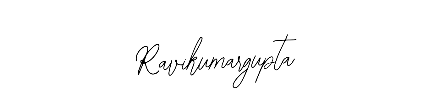 Also we have Ravikumargupta name is the best signature style. Create professional handwritten signature collection using Bearetta-2O07w autograph style. Ravikumargupta signature style 12 images and pictures png