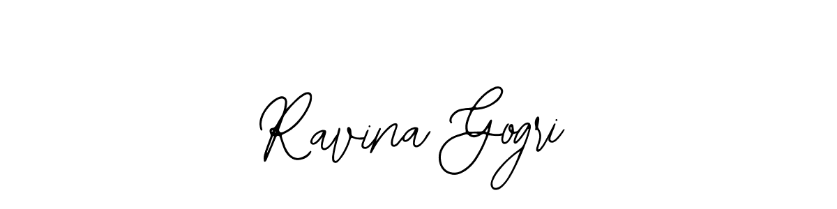 How to Draw Ravina Gogri signature style? Bearetta-2O07w is a latest design signature styles for name Ravina Gogri. Ravina Gogri signature style 12 images and pictures png