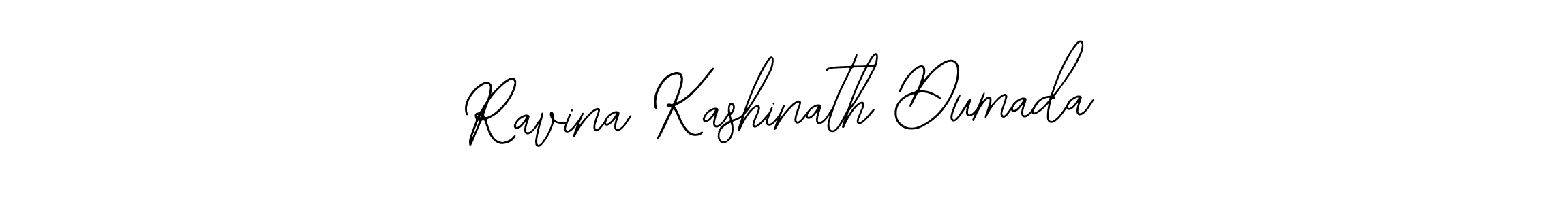 How to make Ravina Kashinath Dumada name signature. Use Bearetta-2O07w style for creating short signs online. This is the latest handwritten sign. Ravina Kashinath Dumada signature style 12 images and pictures png