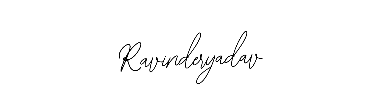Similarly Bearetta-2O07w is the best handwritten signature design. Signature creator online .You can use it as an online autograph creator for name Ravinderyadav. Ravinderyadav signature style 12 images and pictures png