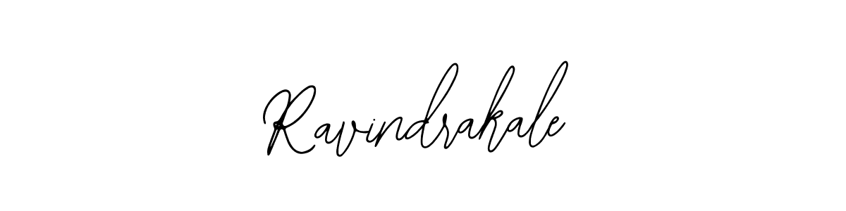 How to make Ravindrakale name signature. Use Bearetta-2O07w style for creating short signs online. This is the latest handwritten sign. Ravindrakale signature style 12 images and pictures png