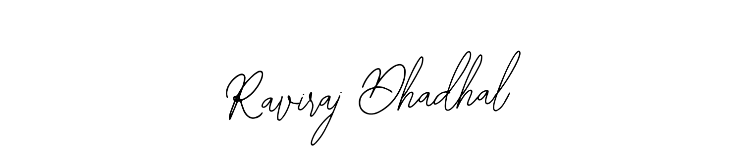 Design your own signature with our free online signature maker. With this signature software, you can create a handwritten (Bearetta-2O07w) signature for name Raviraj Dhadhal. Raviraj Dhadhal signature style 12 images and pictures png