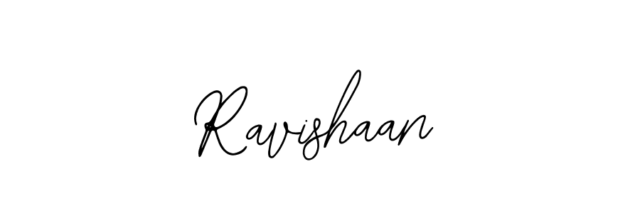 Design your own signature with our free online signature maker. With this signature software, you can create a handwritten (Bearetta-2O07w) signature for name Ravishaan. Ravishaan signature style 12 images and pictures png