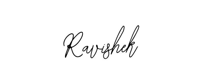 Ravishek stylish signature style. Best Handwritten Sign (Bearetta-2O07w) for my name. Handwritten Signature Collection Ideas for my name Ravishek. Ravishek signature style 12 images and pictures png