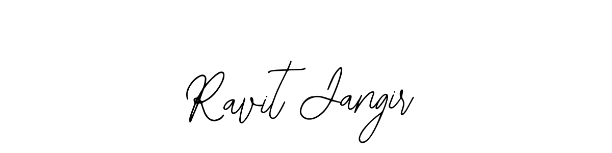 Ravit Jangir stylish signature style. Best Handwritten Sign (Bearetta-2O07w) for my name. Handwritten Signature Collection Ideas for my name Ravit Jangir. Ravit Jangir signature style 12 images and pictures png