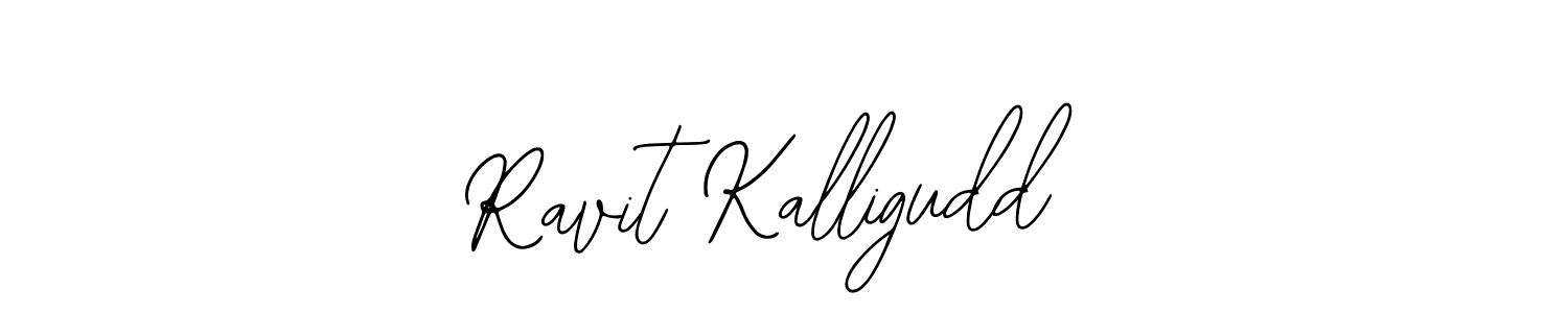 Design your own signature with our free online signature maker. With this signature software, you can create a handwritten (Bearetta-2O07w) signature for name Ravit Kalligudd. Ravit Kalligudd signature style 12 images and pictures png