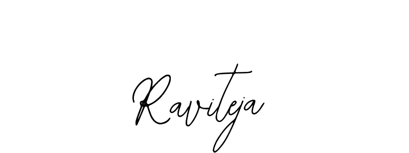 Raviteja stylish signature style. Best Handwritten Sign (Bearetta-2O07w) for my name. Handwritten Signature Collection Ideas for my name Raviteja. Raviteja signature style 12 images and pictures png