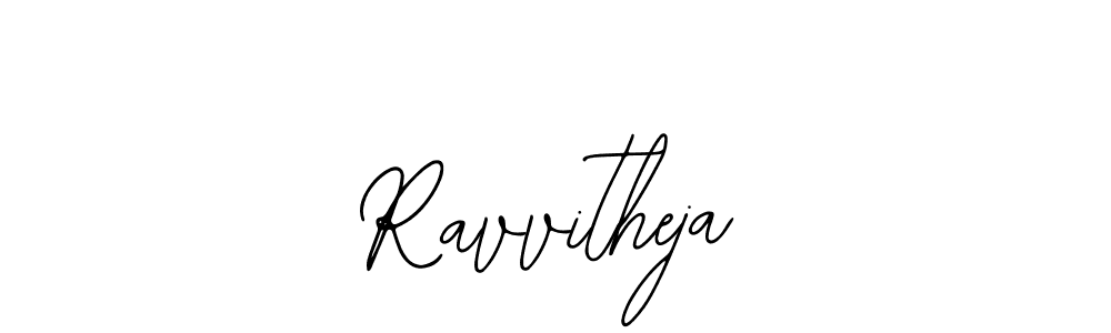 Bearetta-2O07w is a professional signature style that is perfect for those who want to add a touch of class to their signature. It is also a great choice for those who want to make their signature more unique. Get Ravvitheja name to fancy signature for free. Ravvitheja signature style 12 images and pictures png