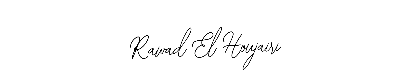 Rawad El Houjairi stylish signature style. Best Handwritten Sign (Bearetta-2O07w) for my name. Handwritten Signature Collection Ideas for my name Rawad El Houjairi. Rawad El Houjairi signature style 12 images and pictures png