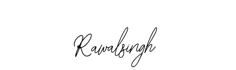 You should practise on your own different ways (Bearetta-2O07w) to write your name (Rawalsingh) in signature. don't let someone else do it for you. Rawalsingh signature style 12 images and pictures png