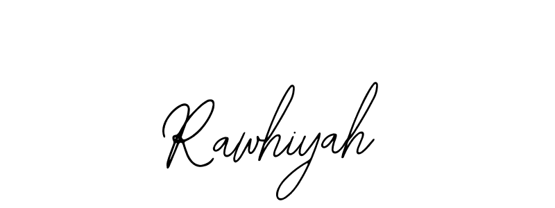 How to make Rawhiyah signature? Bearetta-2O07w is a professional autograph style. Create handwritten signature for Rawhiyah name. Rawhiyah signature style 12 images and pictures png