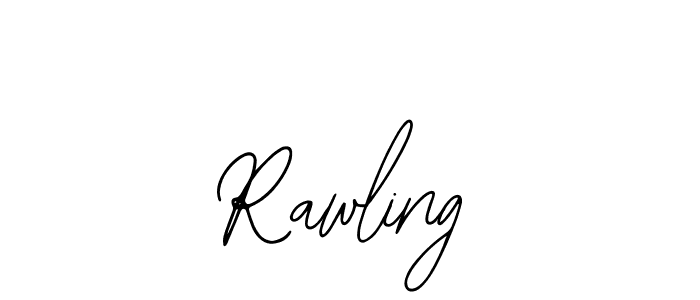 Make a beautiful signature design for name Rawling. With this signature (Bearetta-2O07w) style, you can create a handwritten signature for free. Rawling signature style 12 images and pictures png