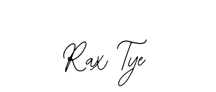 Use a signature maker to create a handwritten signature online. With this signature software, you can design (Bearetta-2O07w) your own signature for name Rax Tye. Rax Tye signature style 12 images and pictures png