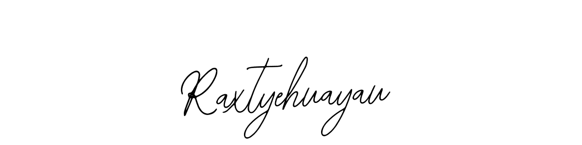 How to make Raxtyehuayau signature? Bearetta-2O07w is a professional autograph style. Create handwritten signature for Raxtyehuayau name. Raxtyehuayau signature style 12 images and pictures png