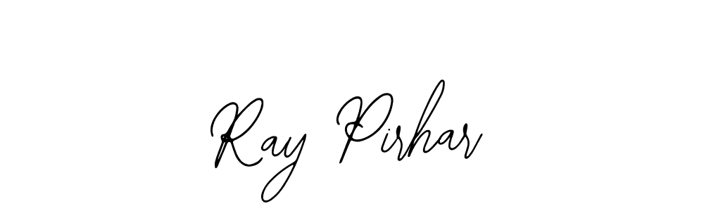How to make Ray Pirhar name signature. Use Bearetta-2O07w style for creating short signs online. This is the latest handwritten sign. Ray Pirhar signature style 12 images and pictures png