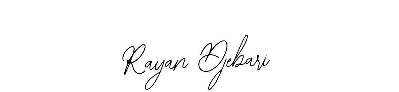 Design your own signature with our free online signature maker. With this signature software, you can create a handwritten (Bearetta-2O07w) signature for name Rayan Djebari. Rayan Djebari signature style 12 images and pictures png