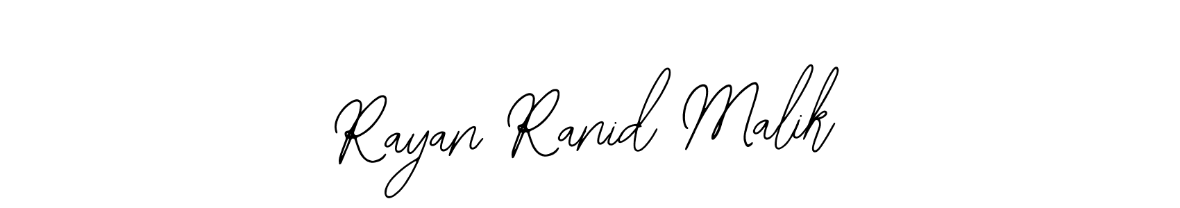 How to make Rayan Ranid Malik signature? Bearetta-2O07w is a professional autograph style. Create handwritten signature for Rayan Ranid Malik name. Rayan Ranid Malik signature style 12 images and pictures png