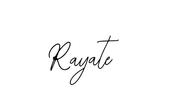 Rayate stylish signature style. Best Handwritten Sign (Bearetta-2O07w) for my name. Handwritten Signature Collection Ideas for my name Rayate. Rayate signature style 12 images and pictures png