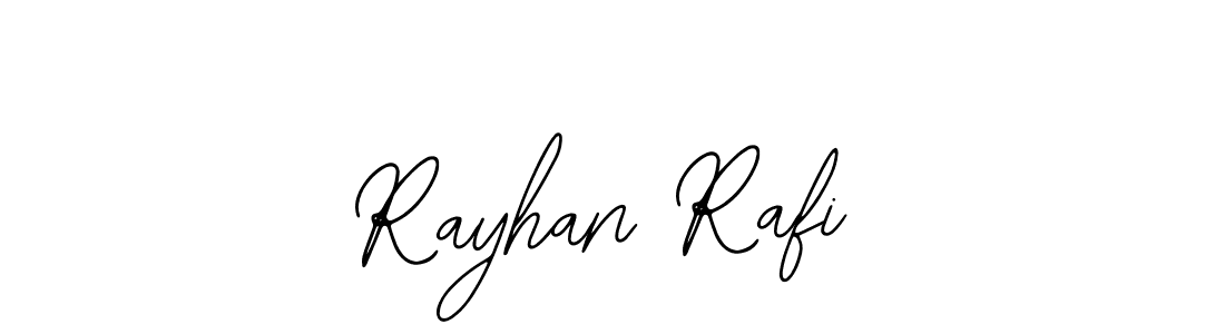 Create a beautiful signature design for name Rayhan Rafi. With this signature (Bearetta-2O07w) fonts, you can make a handwritten signature for free. Rayhan Rafi signature style 12 images and pictures png