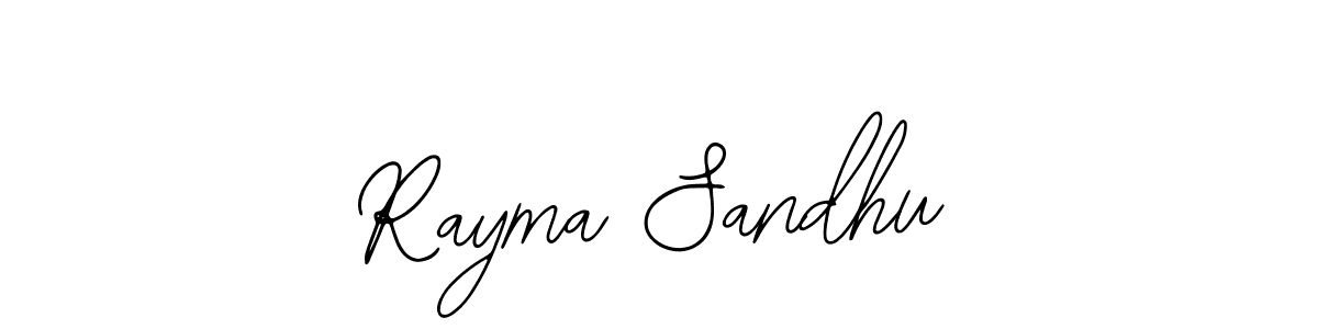 Also You can easily find your signature by using the search form. We will create Rayma Sandhu name handwritten signature images for you free of cost using Bearetta-2O07w sign style. Rayma Sandhu signature style 12 images and pictures png