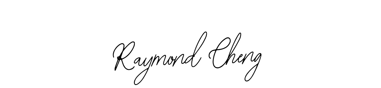 You should practise on your own different ways (Bearetta-2O07w) to write your name (Raymond Cheng) in signature. don't let someone else do it for you. Raymond Cheng signature style 12 images and pictures png