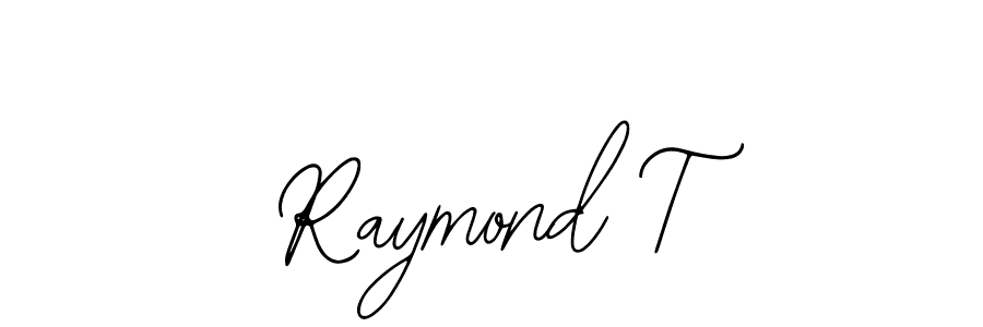 Use a signature maker to create a handwritten signature online. With this signature software, you can design (Bearetta-2O07w) your own signature for name Raymond T. Raymond T signature style 12 images and pictures png