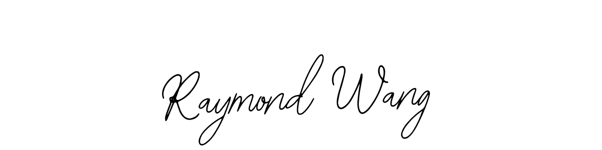 Also You can easily find your signature by using the search form. We will create Raymond Wang name handwritten signature images for you free of cost using Bearetta-2O07w sign style. Raymond Wang signature style 12 images and pictures png