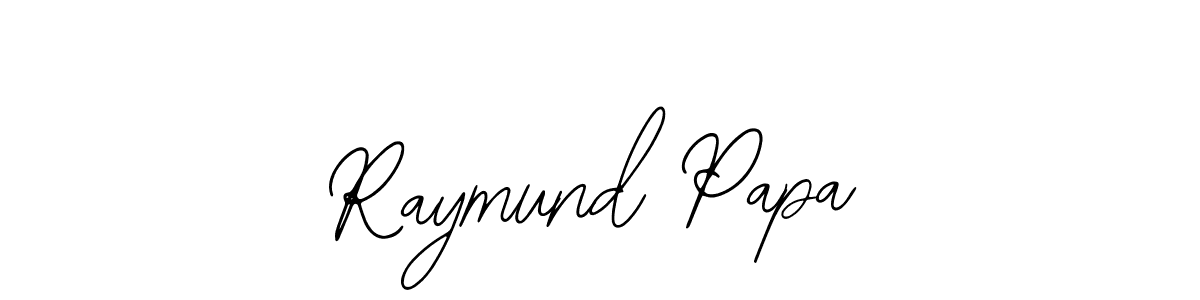 It looks lik you need a new signature style for name Raymund Papa. Design unique handwritten (Bearetta-2O07w) signature with our free signature maker in just a few clicks. Raymund Papa signature style 12 images and pictures png