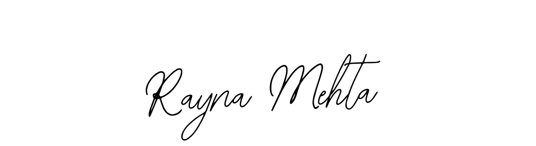 Design your own signature with our free online signature maker. With this signature software, you can create a handwritten (Bearetta-2O07w) signature for name Rayna Mehta. Rayna Mehta signature style 12 images and pictures png