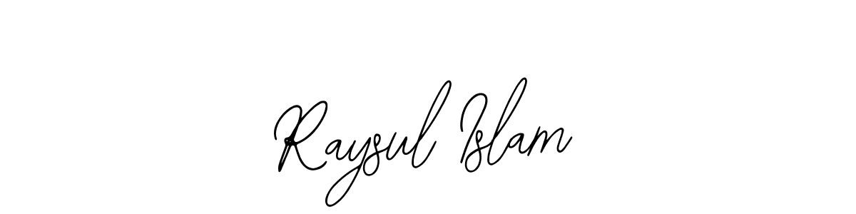 Make a beautiful signature design for name Raysul Islam. With this signature (Bearetta-2O07w) style, you can create a handwritten signature for free. Raysul Islam signature style 12 images and pictures png