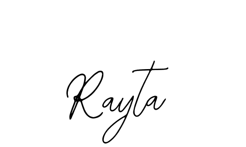 Make a beautiful signature design for name Rayta. With this signature (Bearetta-2O07w) style, you can create a handwritten signature for free. Rayta signature style 12 images and pictures png