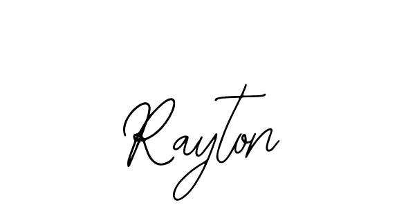 Design your own signature with our free online signature maker. With this signature software, you can create a handwritten (Bearetta-2O07w) signature for name Rayton. Rayton signature style 12 images and pictures png