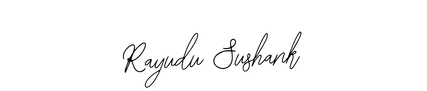 It looks lik you need a new signature style for name Rayudu Sushank. Design unique handwritten (Bearetta-2O07w) signature with our free signature maker in just a few clicks. Rayudu Sushank signature style 12 images and pictures png
