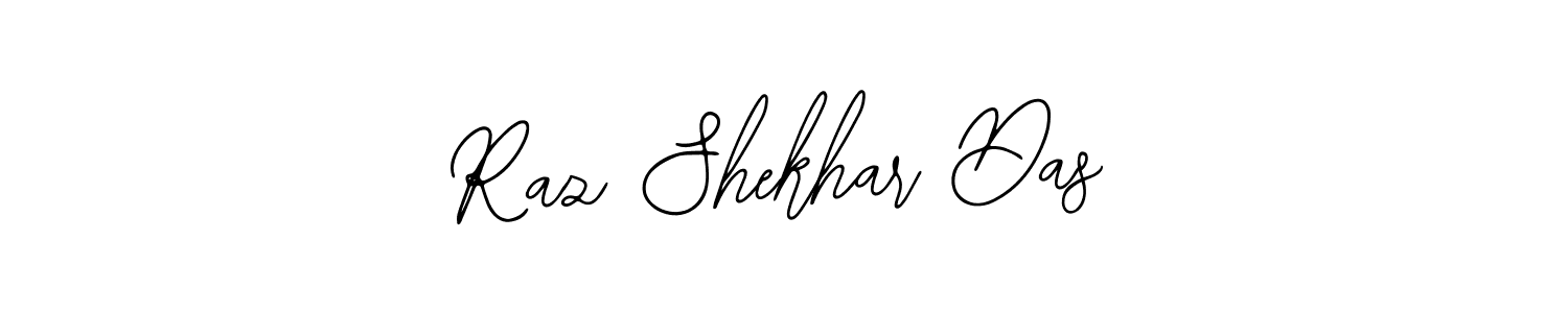 Create a beautiful signature design for name Raz Shekhar Das. With this signature (Bearetta-2O07w) fonts, you can make a handwritten signature for free. Raz Shekhar Das signature style 12 images and pictures png