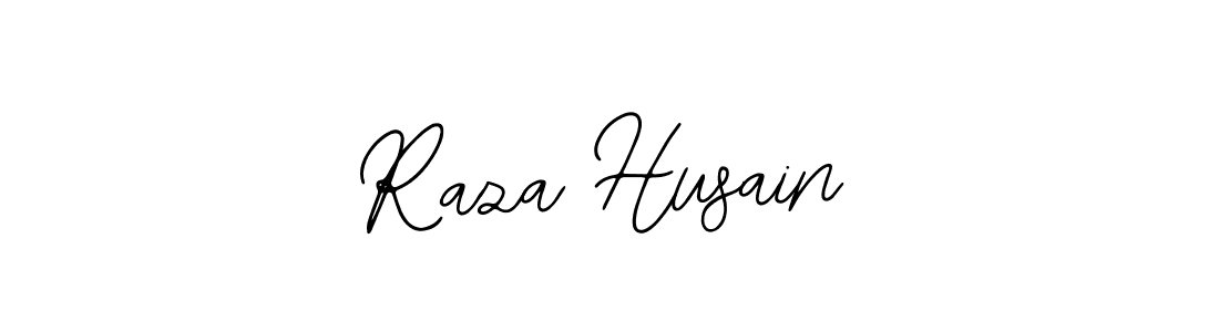 You should practise on your own different ways (Bearetta-2O07w) to write your name (Raza Husain) in signature. don't let someone else do it for you. Raza Husain signature style 12 images and pictures png