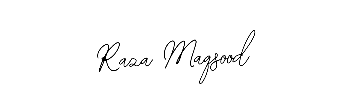 Create a beautiful signature design for name Raza Maqsood. With this signature (Bearetta-2O07w) fonts, you can make a handwritten signature for free. Raza Maqsood signature style 12 images and pictures png