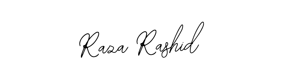 How to make Raza Rashid name signature. Use Bearetta-2O07w style for creating short signs online. This is the latest handwritten sign. Raza Rashid signature style 12 images and pictures png