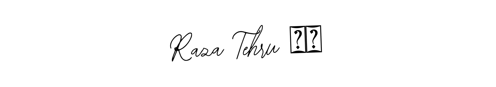 How to make Raza Tehru ♥️ signature? Bearetta-2O07w is a professional autograph style. Create handwritten signature for Raza Tehru ♥️ name. Raza Tehru ♥️ signature style 12 images and pictures png