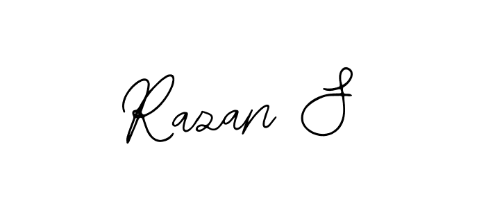 This is the best signature style for the Razan S name. Also you like these signature font (Bearetta-2O07w). Mix name signature. Razan S signature style 12 images and pictures png