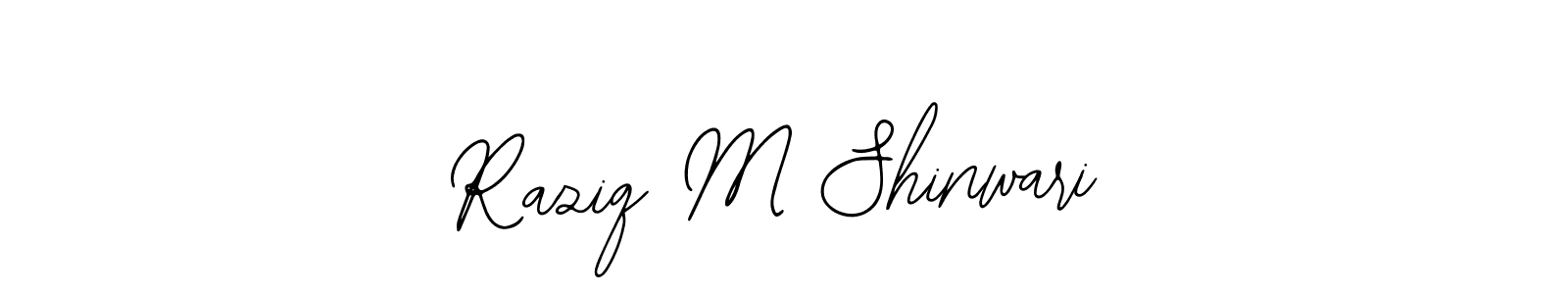 Use a signature maker to create a handwritten signature online. With this signature software, you can design (Bearetta-2O07w) your own signature for name Raziq M Shinwari. Raziq M Shinwari signature style 12 images and pictures png