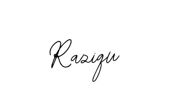 You can use this online signature creator to create a handwritten signature for the name Raziqu. This is the best online autograph maker. Raziqu signature style 12 images and pictures png