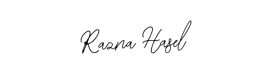 The best way (Bearetta-2O07w) to make a short signature is to pick only two or three words in your name. The name Razna Hasel include a total of six letters. For converting this name. Razna Hasel signature style 12 images and pictures png