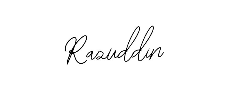 Also You can easily find your signature by using the search form. We will create Razuddin name handwritten signature images for you free of cost using Bearetta-2O07w sign style. Razuddin signature style 12 images and pictures png