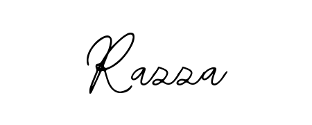 Generate high-definition signature styles for Razza. The Bearetta-2O07w typeface ensures crisp legibility and sophisticated design. Razza signature style 12 images and pictures png
