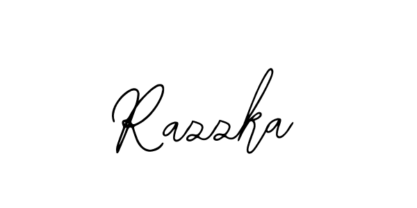 Razzka stylish signature style. Best Handwritten Sign (Bearetta-2O07w) for my name. Handwritten Signature Collection Ideas for my name Razzka. Razzka signature style 12 images and pictures png