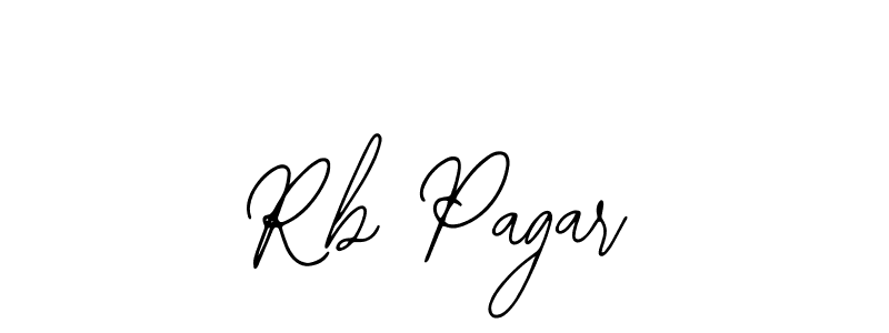 if you are searching for the best signature style for your name Rb Pagar. so please give up your signature search. here we have designed multiple signature styles  using Bearetta-2O07w. Rb Pagar signature style 12 images and pictures png