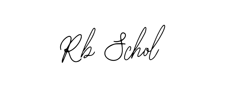 if you are searching for the best signature style for your name Rb Schol. so please give up your signature search. here we have designed multiple signature styles  using Bearetta-2O07w. Rb Schol signature style 12 images and pictures png