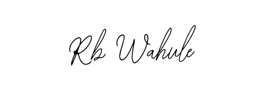 Check out images of Autograph of Rb Wahule name. Actor Rb Wahule Signature Style. Bearetta-2O07w is a professional sign style online. Rb Wahule signature style 12 images and pictures png