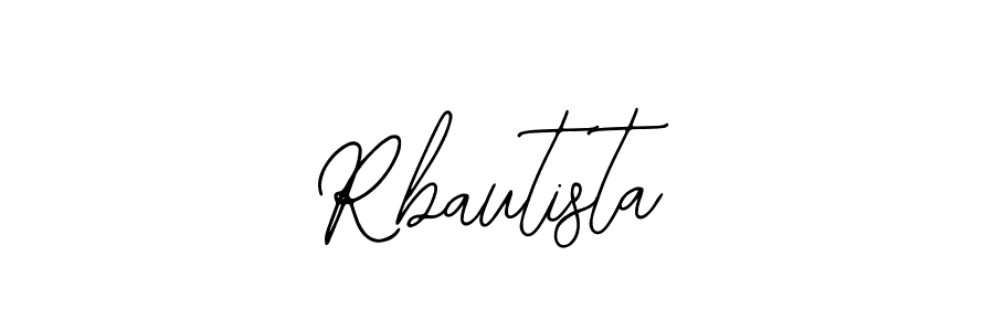 Create a beautiful signature design for name Rbautista. With this signature (Bearetta-2O07w) fonts, you can make a handwritten signature for free. Rbautista signature style 12 images and pictures png